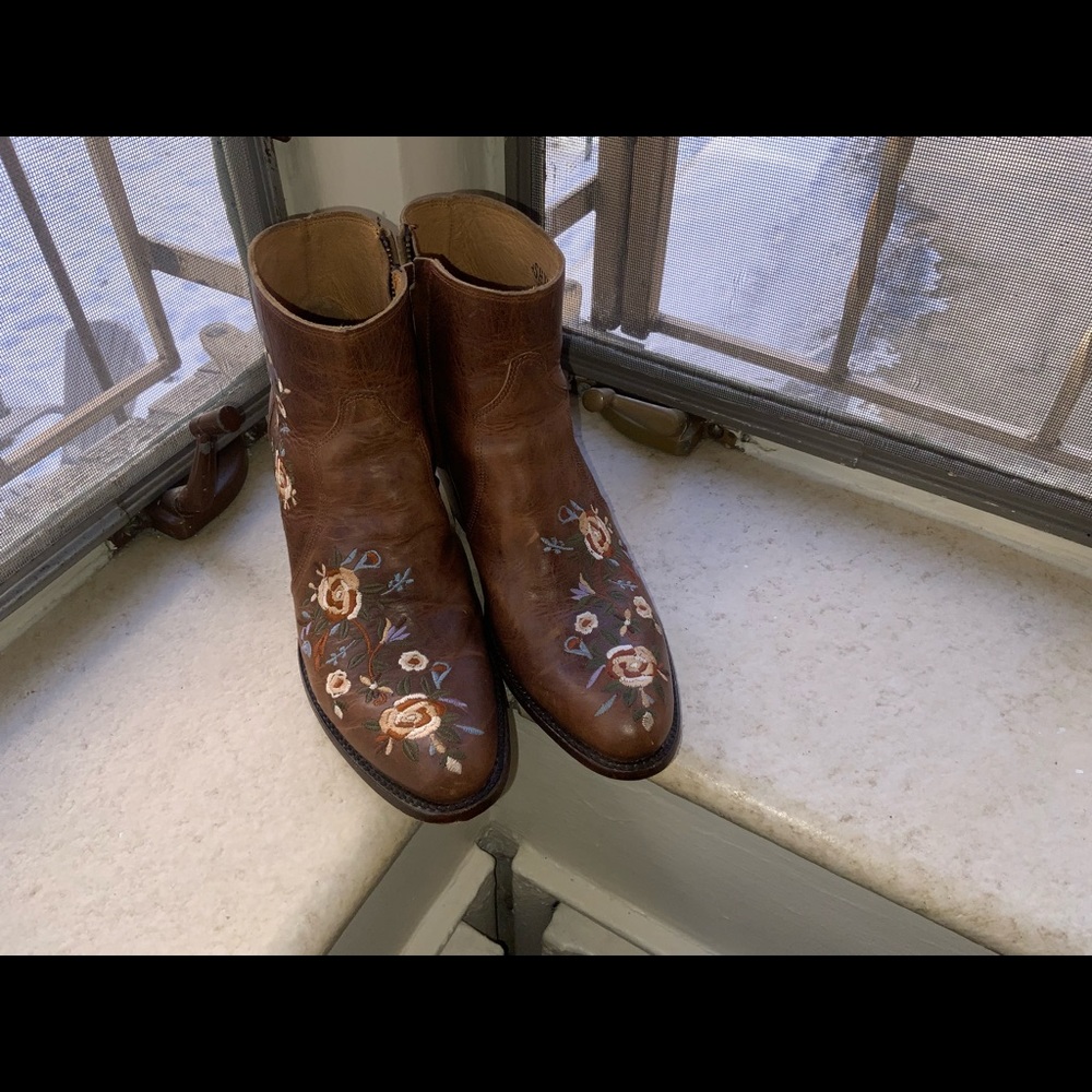 Leather Cowboy Boots Shyanne